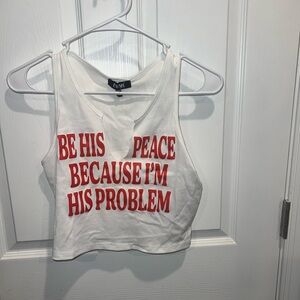 Crop Top Graphic Tee